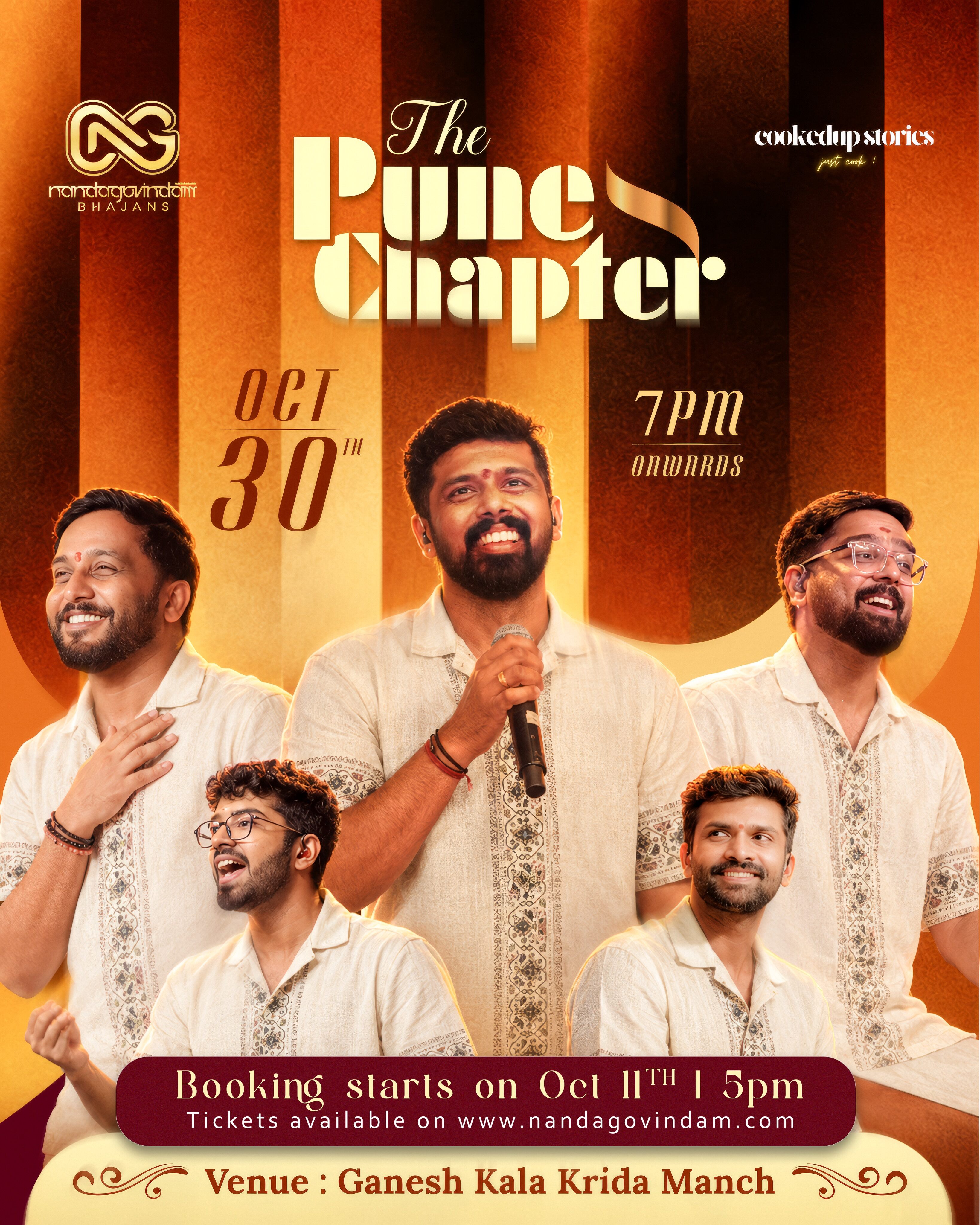 Nandagovindam Bhajans - The Pune Chapter | Ganesh Kala Krida Manch, Pune