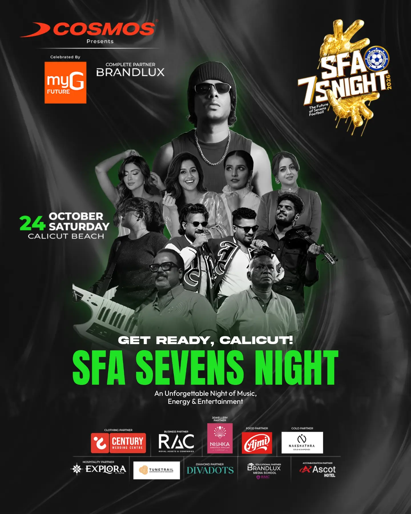 SFA 7’s Night 2026 | Kozhikode Beach