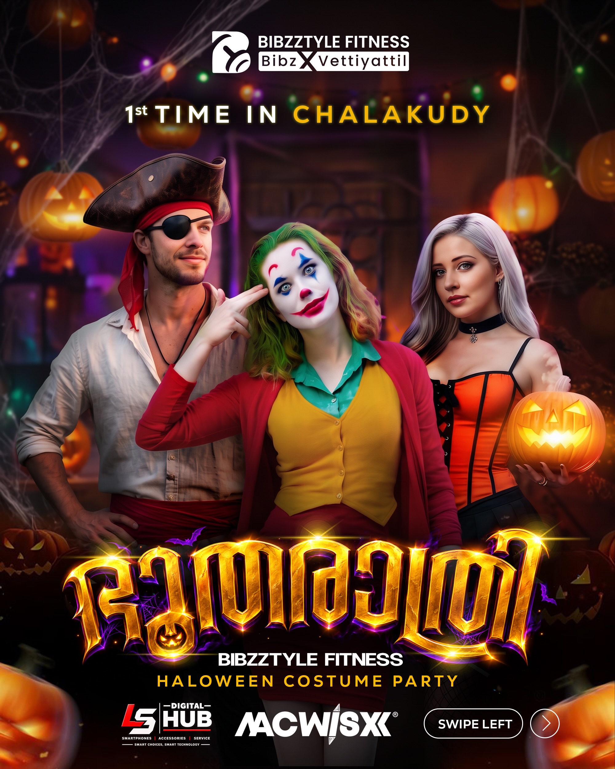 Halloween Costume Party by Bibzztyle Fitness | OXKA Turf, Chalakudy