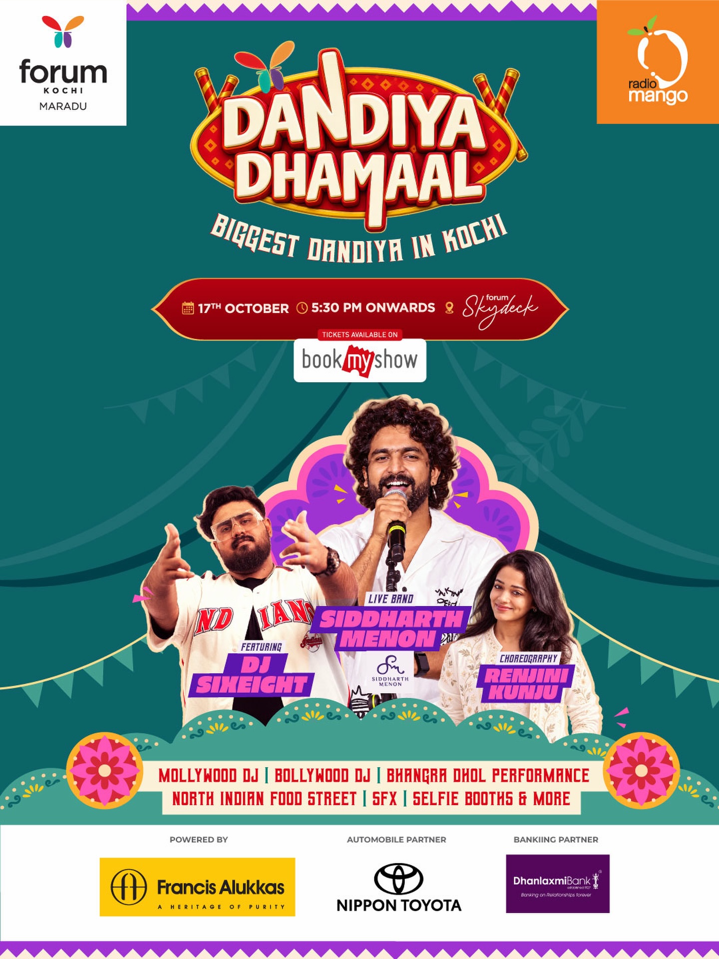 Dandiya Dhamaal | Forum Skydeck, Forum Mall, Kochi