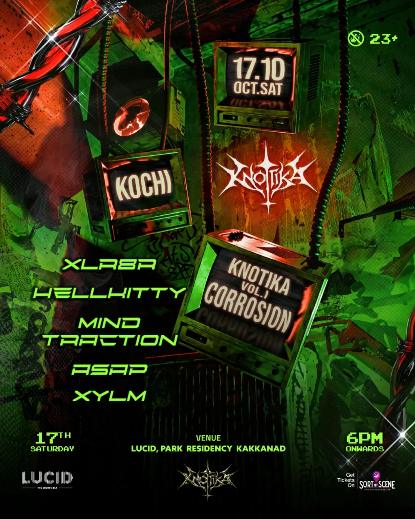 KNOTIKA VOL.1: CORROSION | LUCID, Park Residency, Kakkanad, Kochi