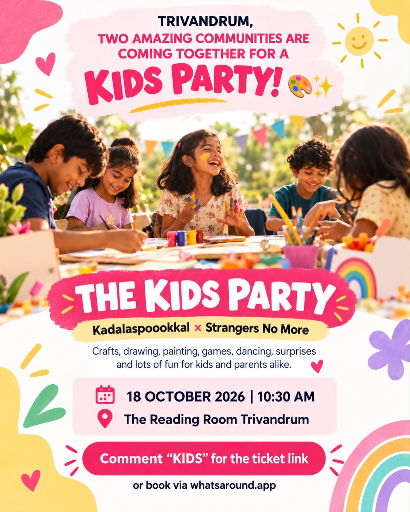 THE KIDS PARTY | The Reading Room, Trivandrum