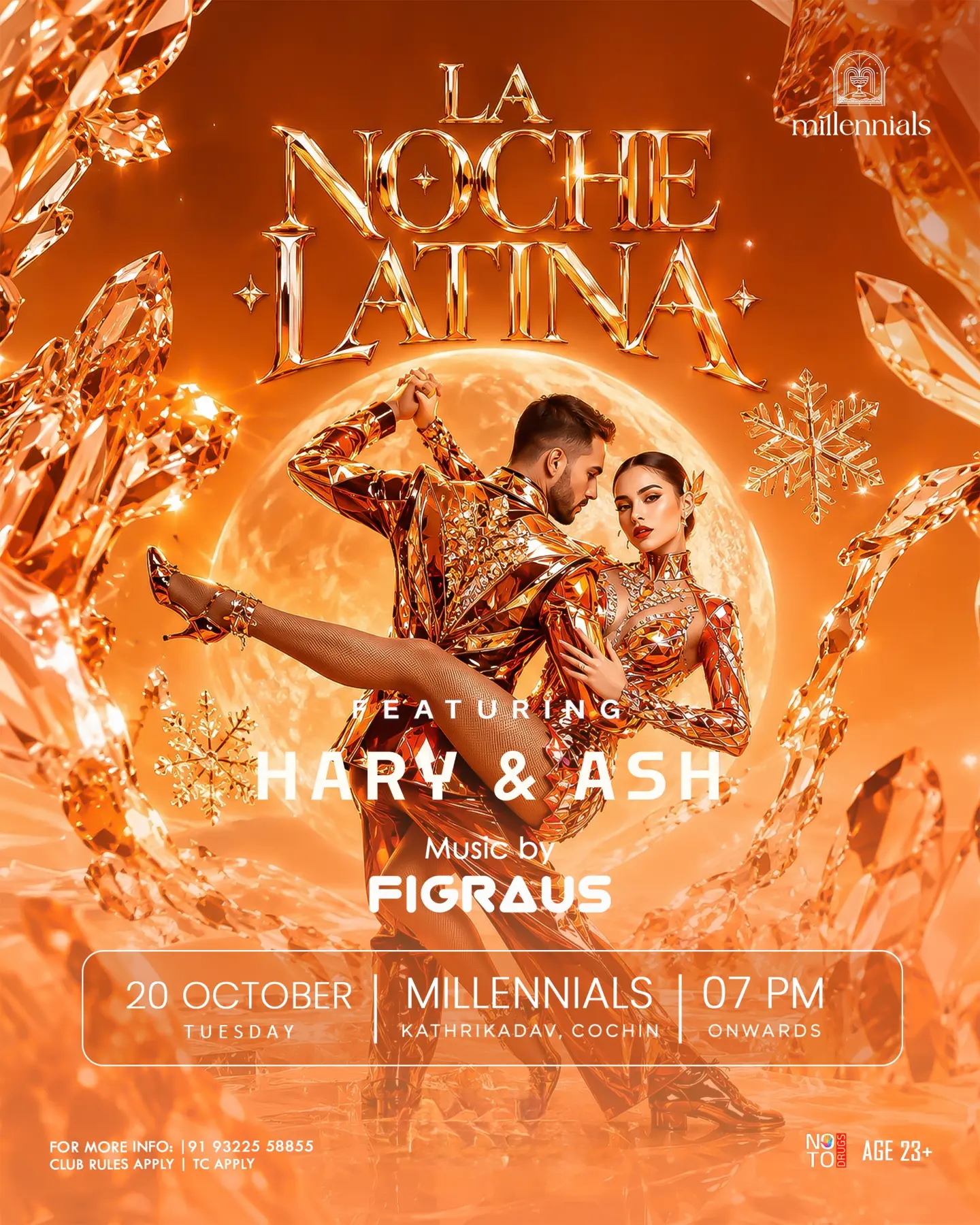 La Noche Latina by Hary & Ash | Millennials, Kathrikadavu, Kochi