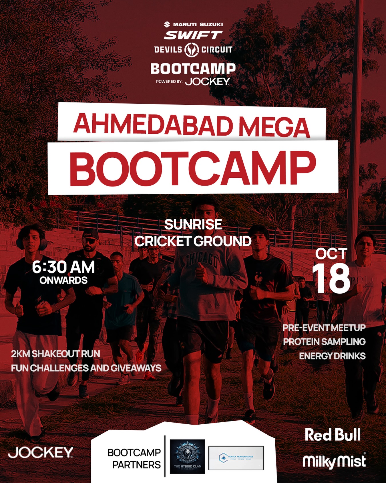 Maruti Suzuki Swift Devils Circuit Bootcamp – Ahmedabad Mega Bootcamp | Sunrise Cricket Ground, Ahmedabad