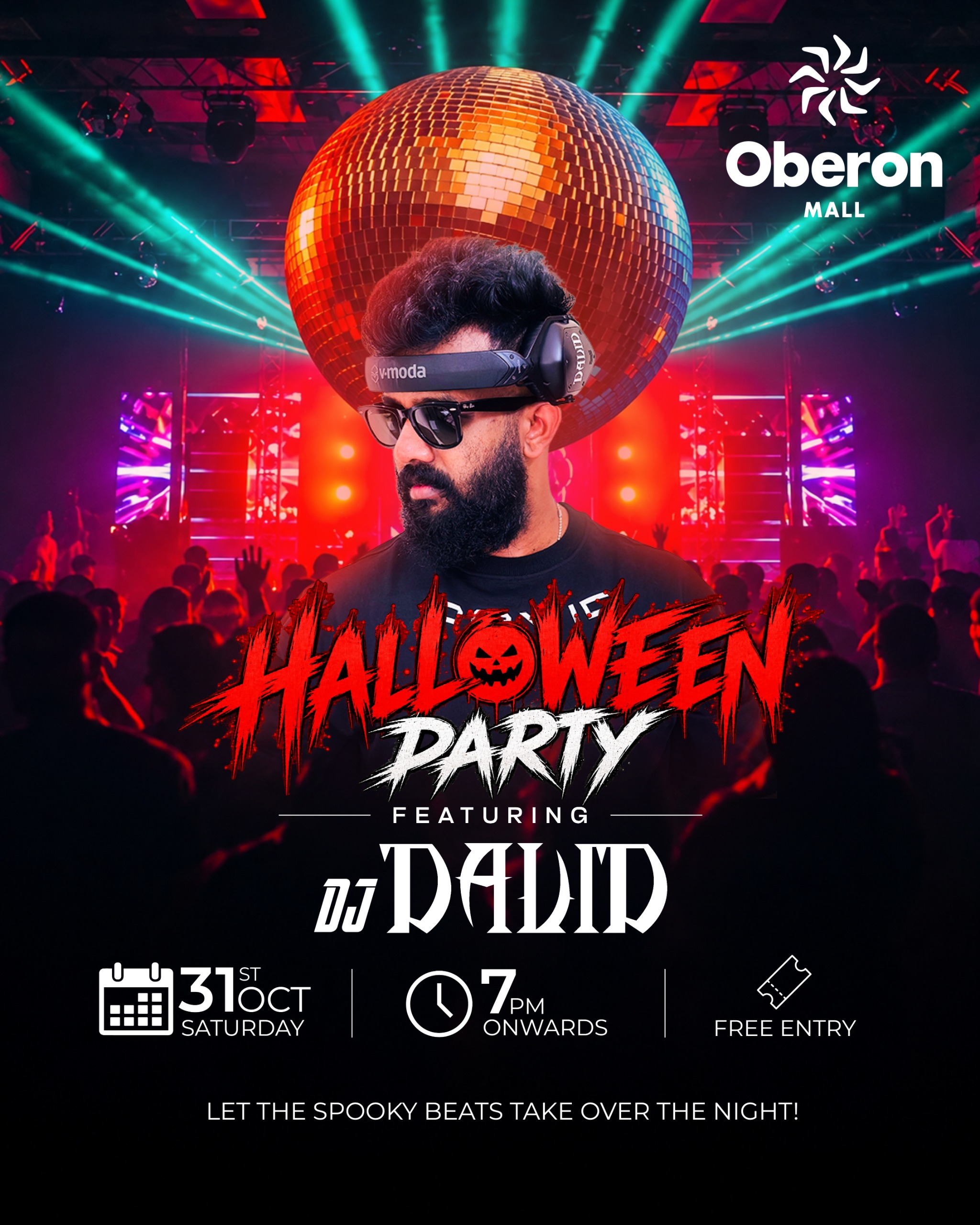 Halloween Party featuring DJ David | Oberon Mall