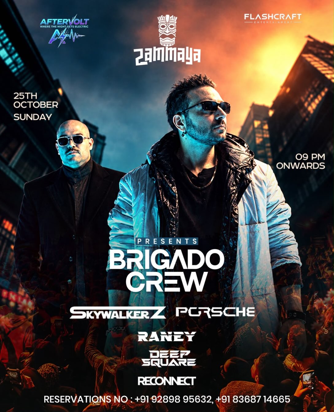 BRIGADO CREW at Zammaya | Zammaya, Adchini, New Delhi