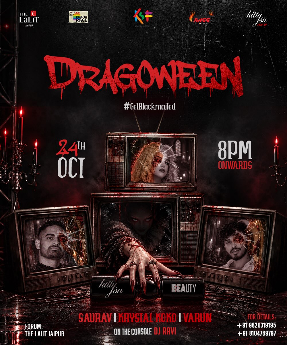 DRAGOWEEN by KittySu Pop-Up × Haus Of Rage | Forum, The Lalit Jaipur, Jaipur