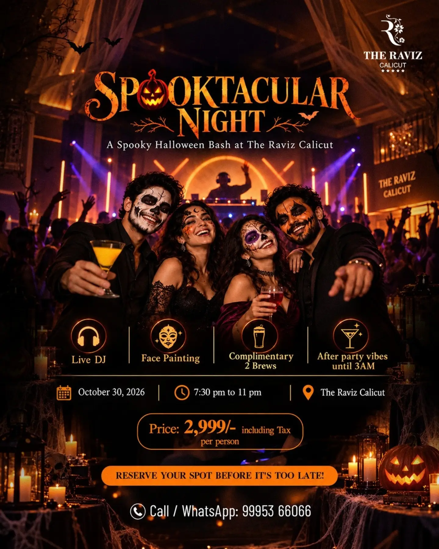 Spooktacular Night | The Raviz Calicut, Kozhikode