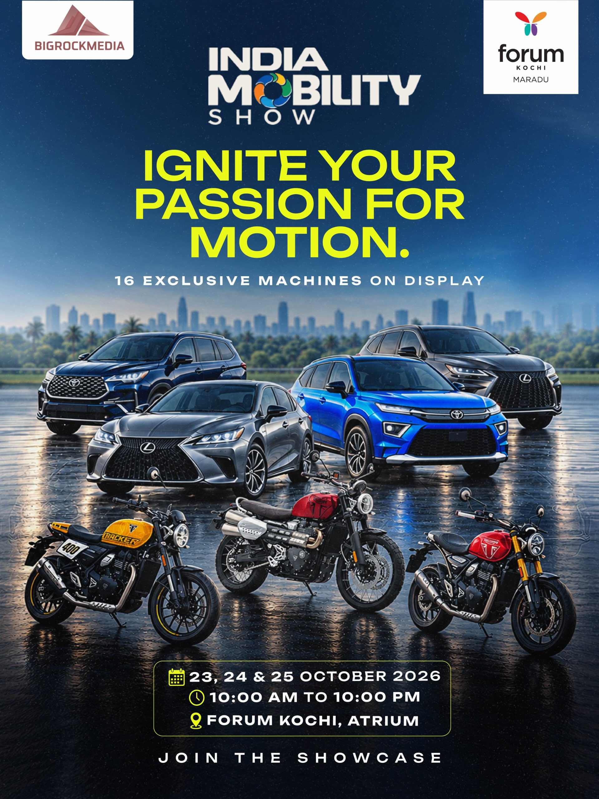 India Mobility Show | Forum Kochi