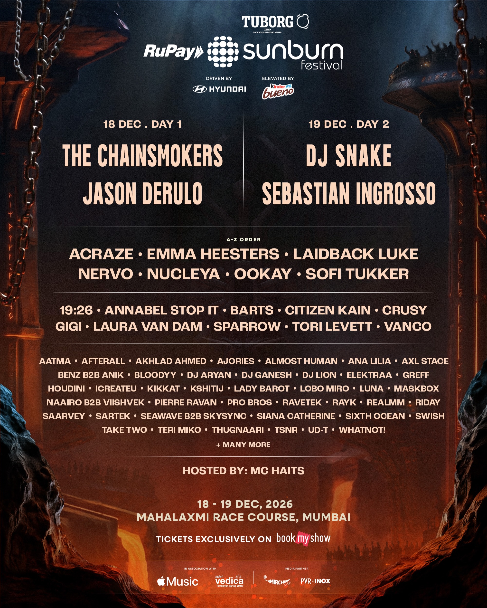 Sunburn Festival 2026 | Mahalaxmi Racecourse, Mumbai