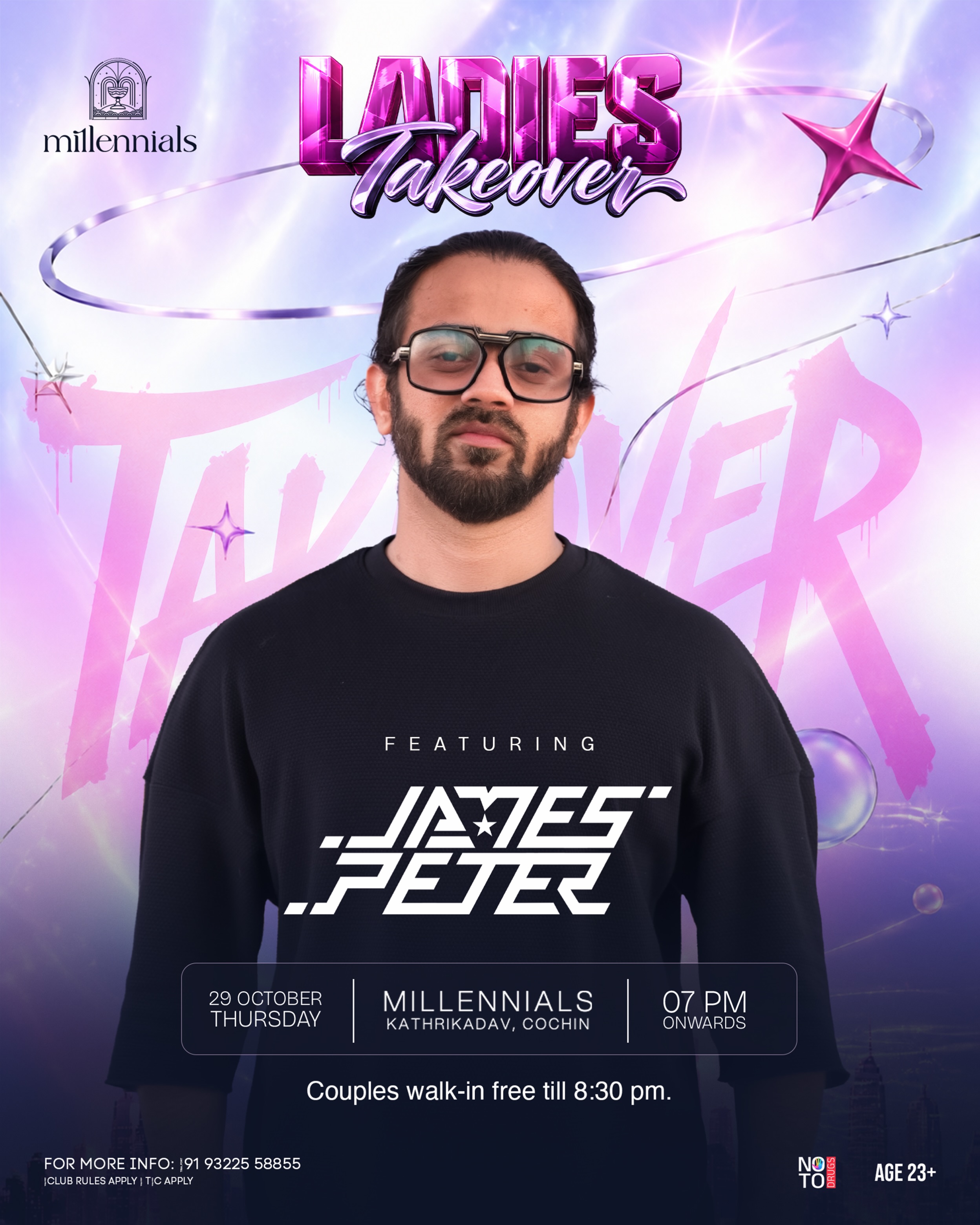 Ladies Takeover by JAMES PETER | Millennials, Kathrikadavu, Cochin