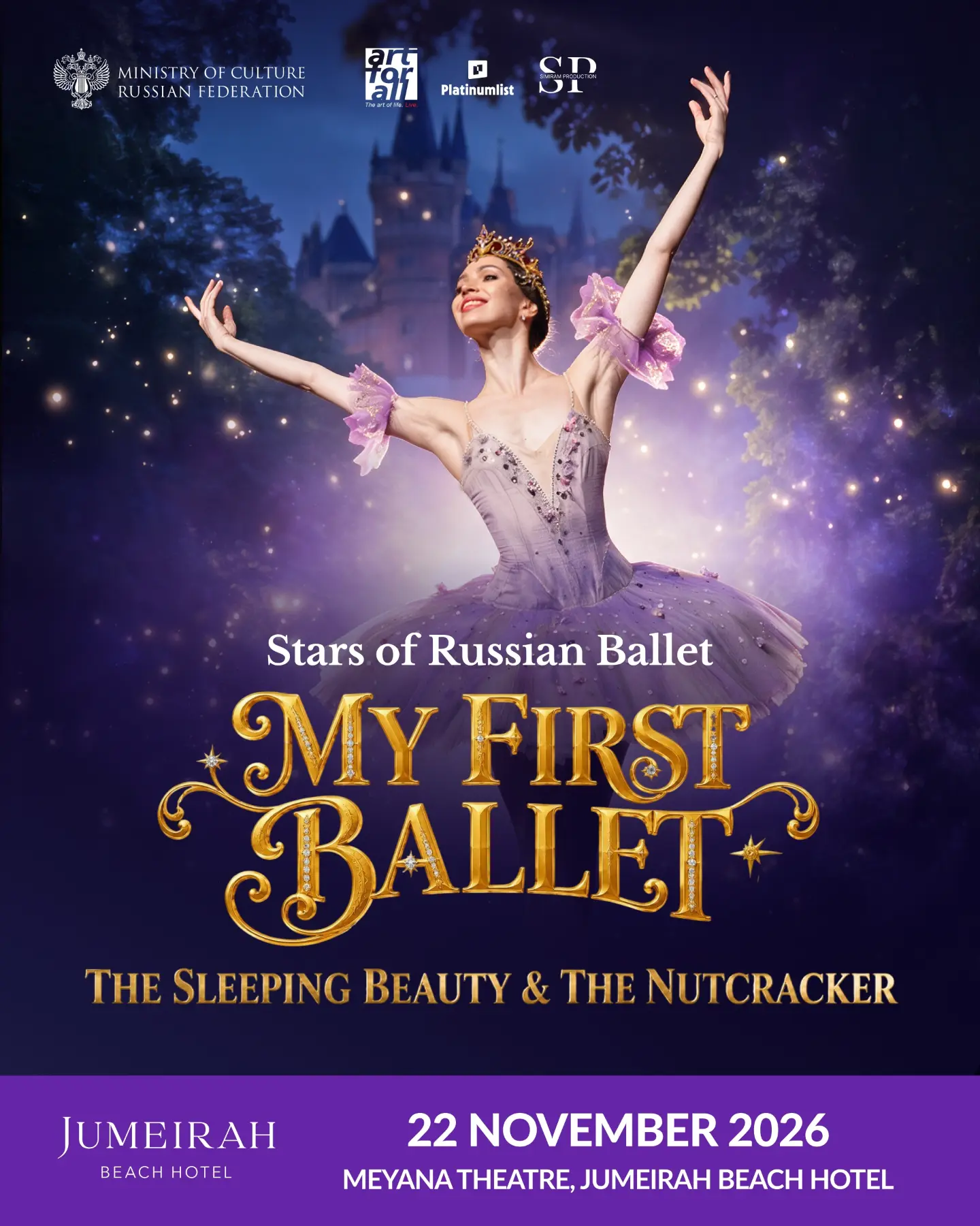 My First Ballet by Stars of Russian Ballet | Meyana Theatre, Jumeirah Beach Hotel, Dubai