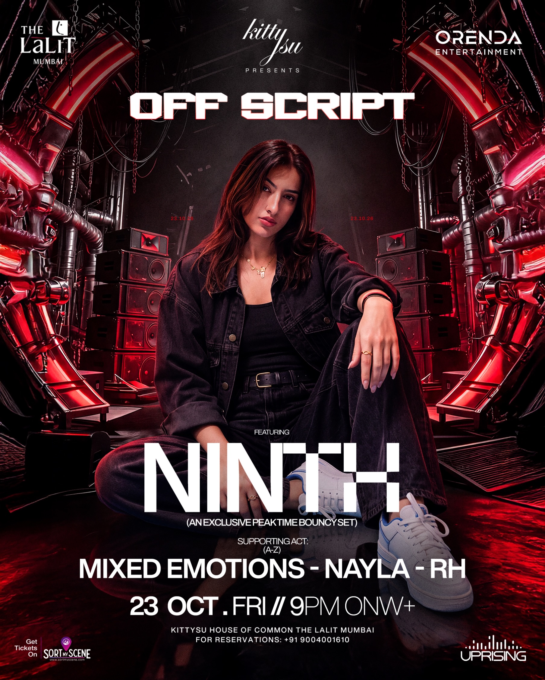 OFF SCRIPT featuring NINTH | Kitty Su x House of Commons, The LaLiT Mumbai, Mumbai