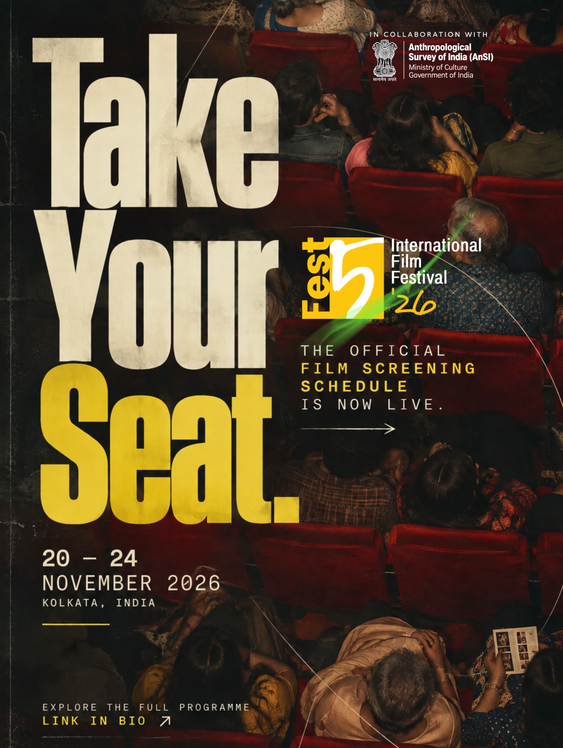 Fest5 International Film Festival 2026 (F5IFF) | Kolkata