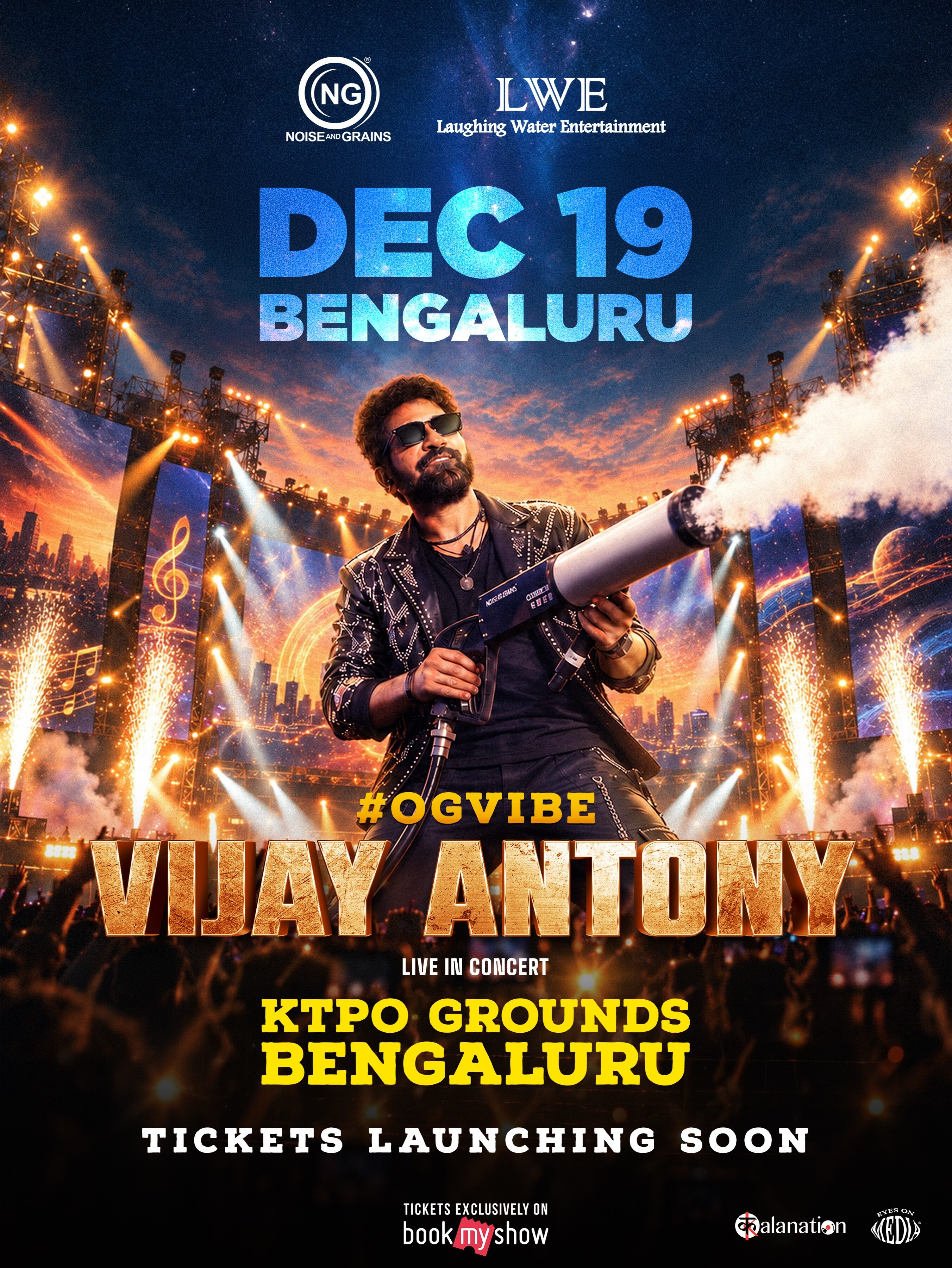 Vijay Antony Live in Bengaluru | OGVIBE – Live in Concert at KTPO Convention Centre, Whitefield