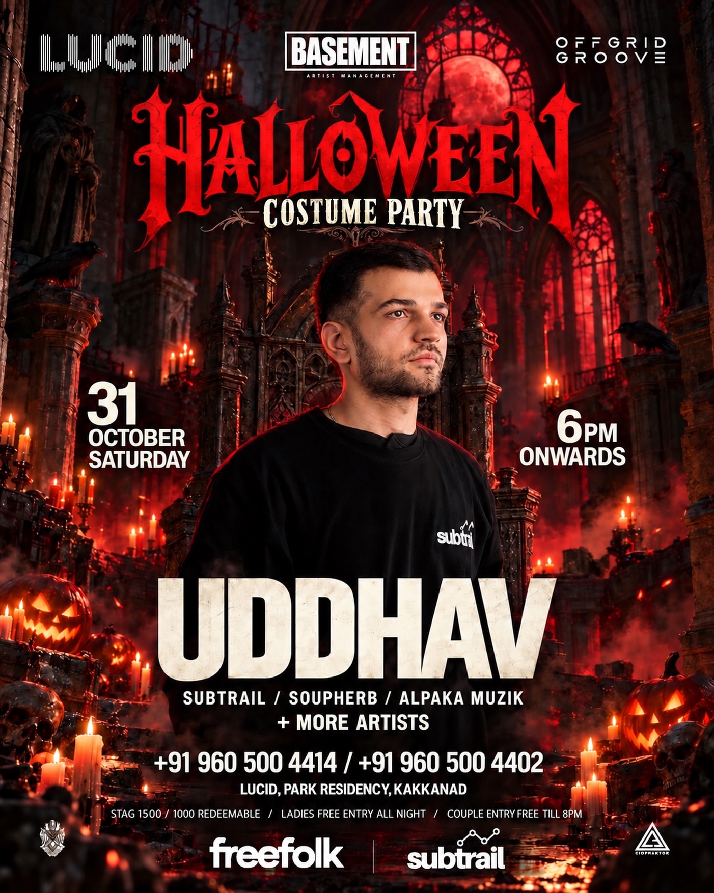 Halloween Costume Party with UDDHAV | LUCID, Park Residency, Kakkanad, Kochi