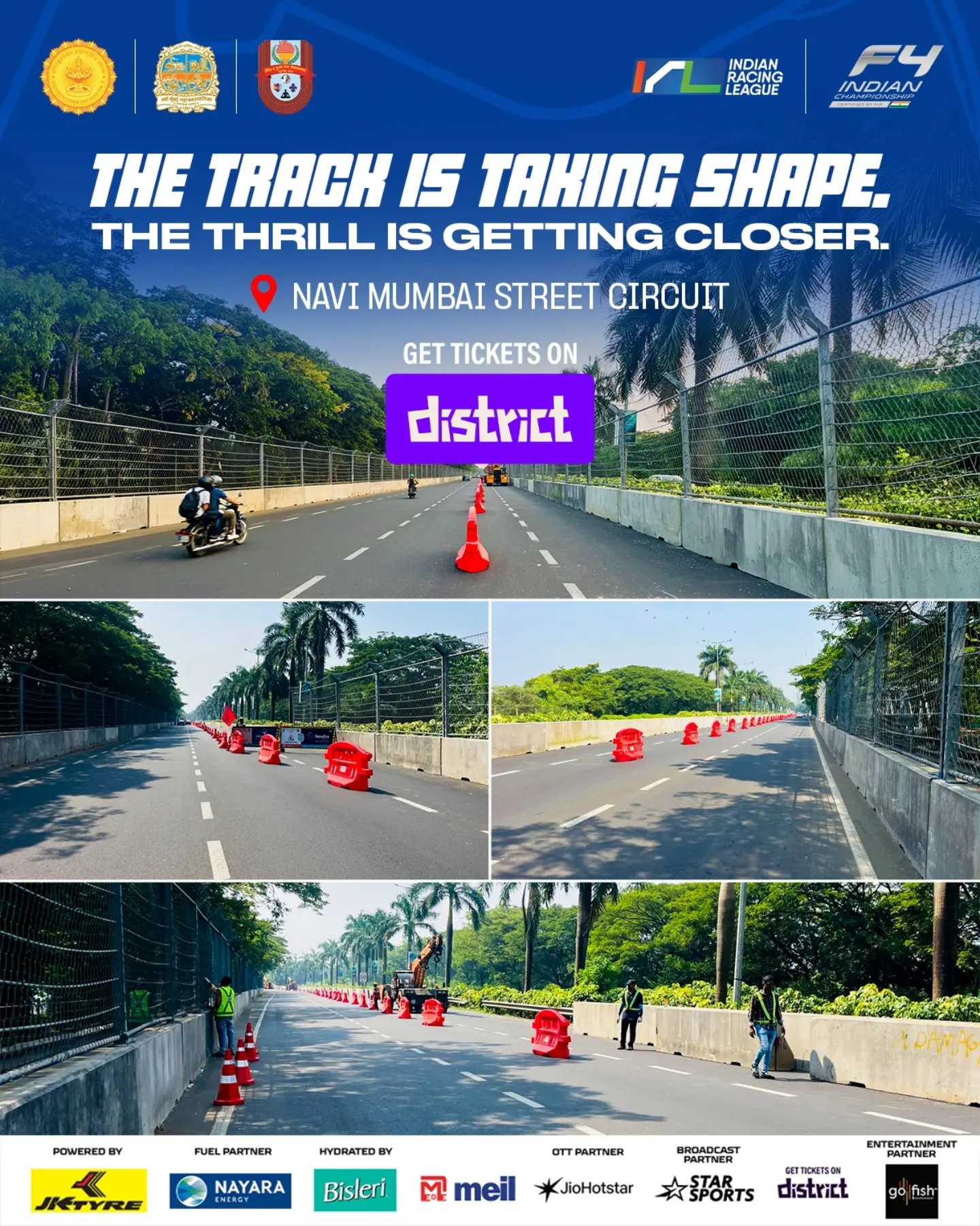 Navi Mumbai Night Street Race | Navi Mumbai Street Circuit, Maharashtra