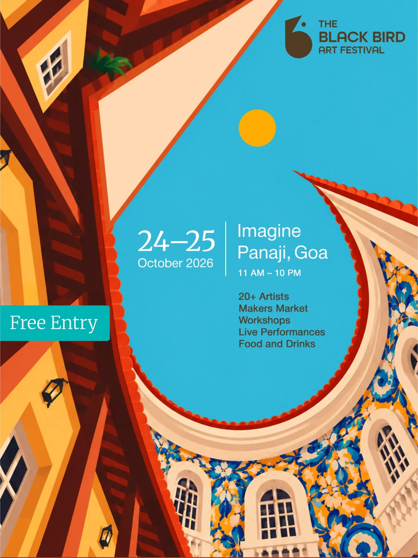 The Black Bird Art Festival | Imagine, Panaji, Goa