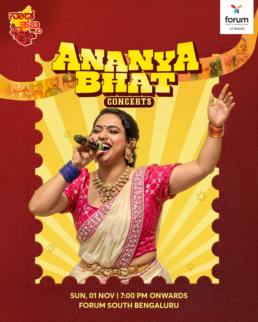 Ananya Bhat Live in Bengaluru | Ananya Bhat Concerts – Karnataka Rajyotsava Special