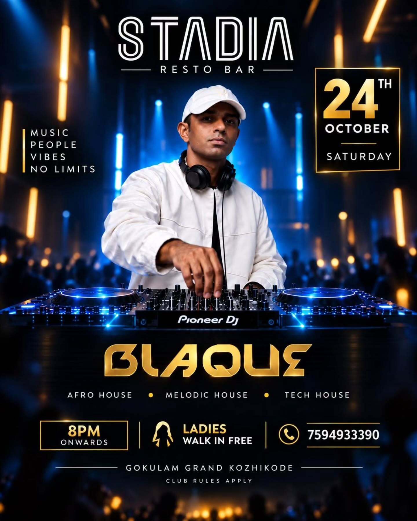 BLAQUE Live at Stadia Resto Bar | Gokulam Grand, Kozhikode