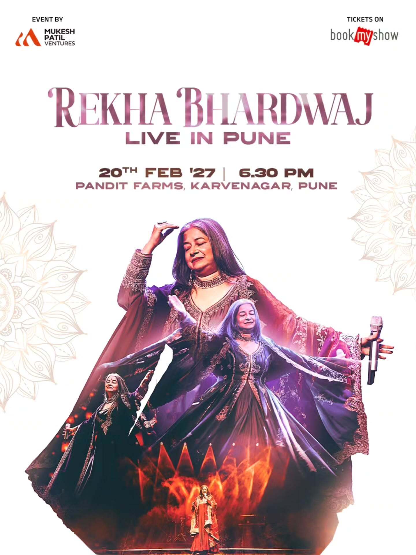 Rekha Bhardwaj Live in Pune | Pandit Farms, Pune