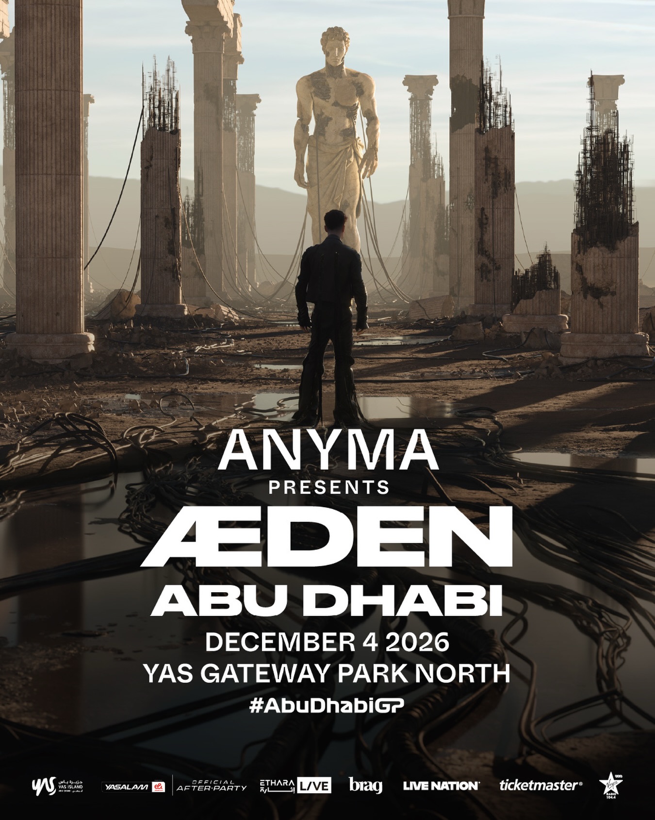 Anyma presents Æden | Yas Gateway Park North, Yas Island, Abu Dhabi