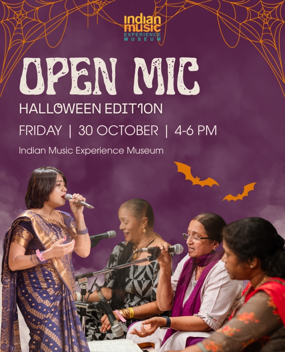 Open Mic Halloween Edition | Indian Music Experience Museum, Bengaluru