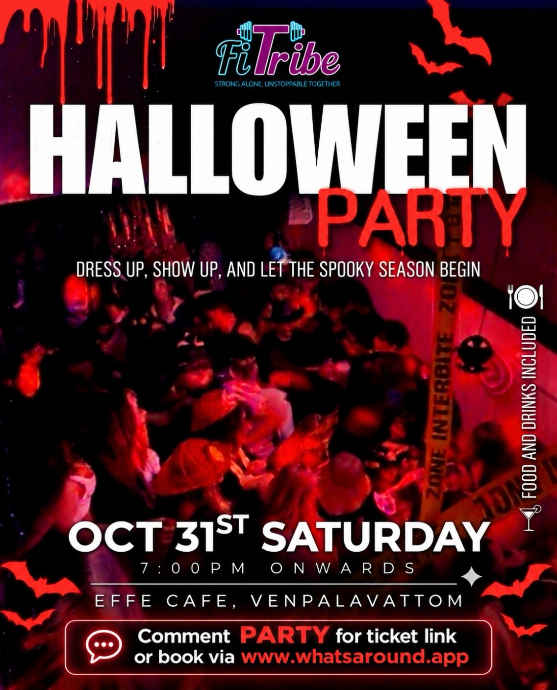 Halloween Party by FiTribe | Effe Cafe, Venpalavattom, Thiruvananthapuram