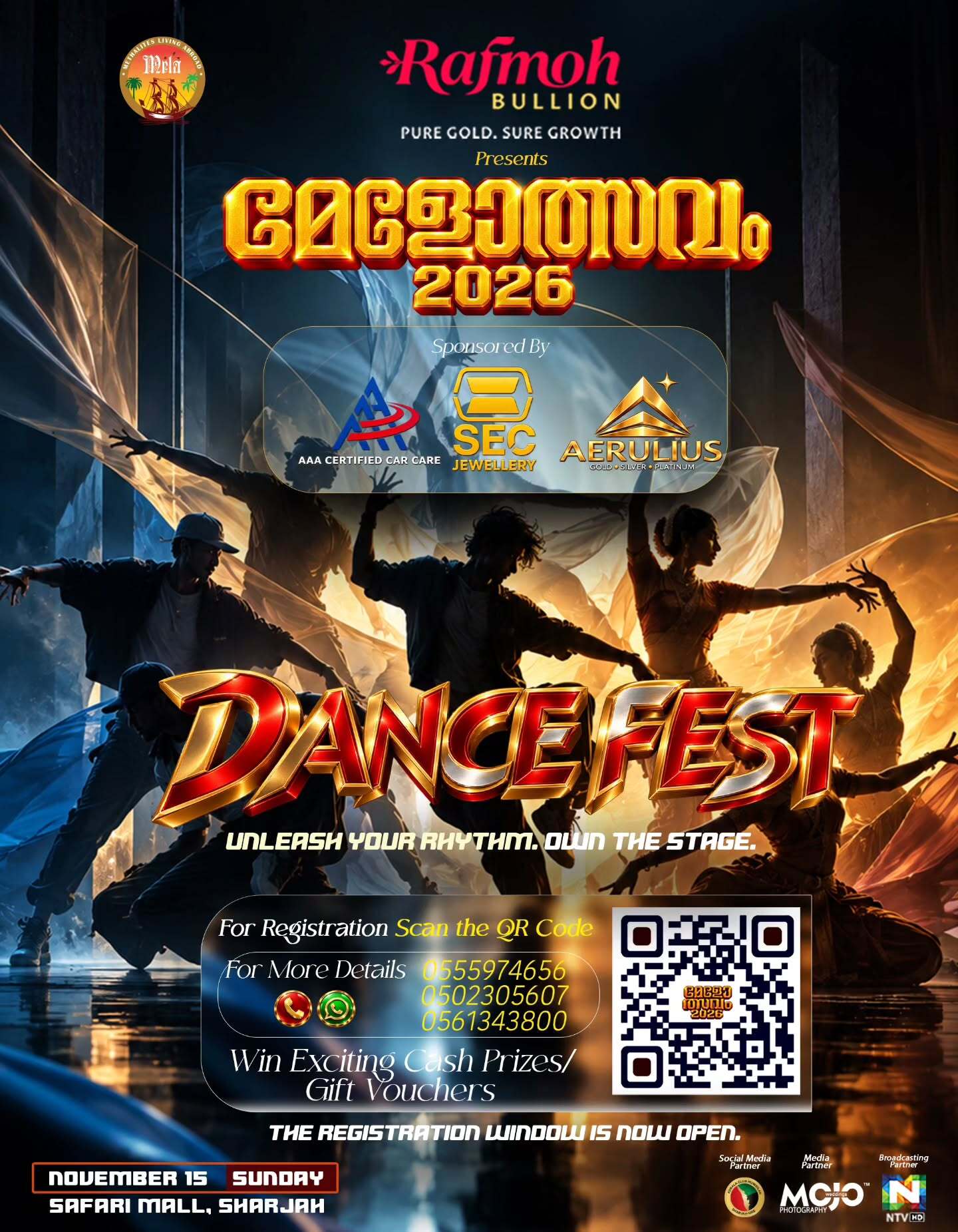 DANCE FEST - Melothsavam 2026 | Safari Mall Auditorium, Sharjah