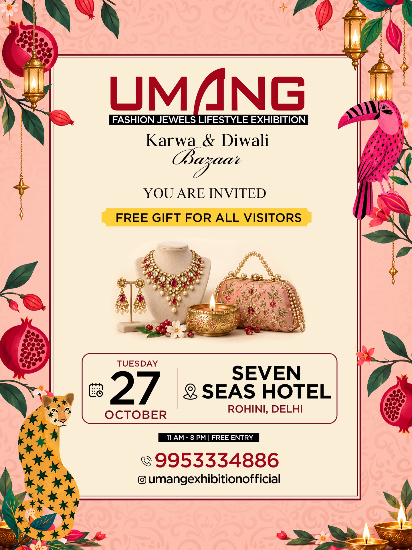 Umang Karwa & Diwali Bazaar | Seven Seas Hotel, Rohini, Delhi