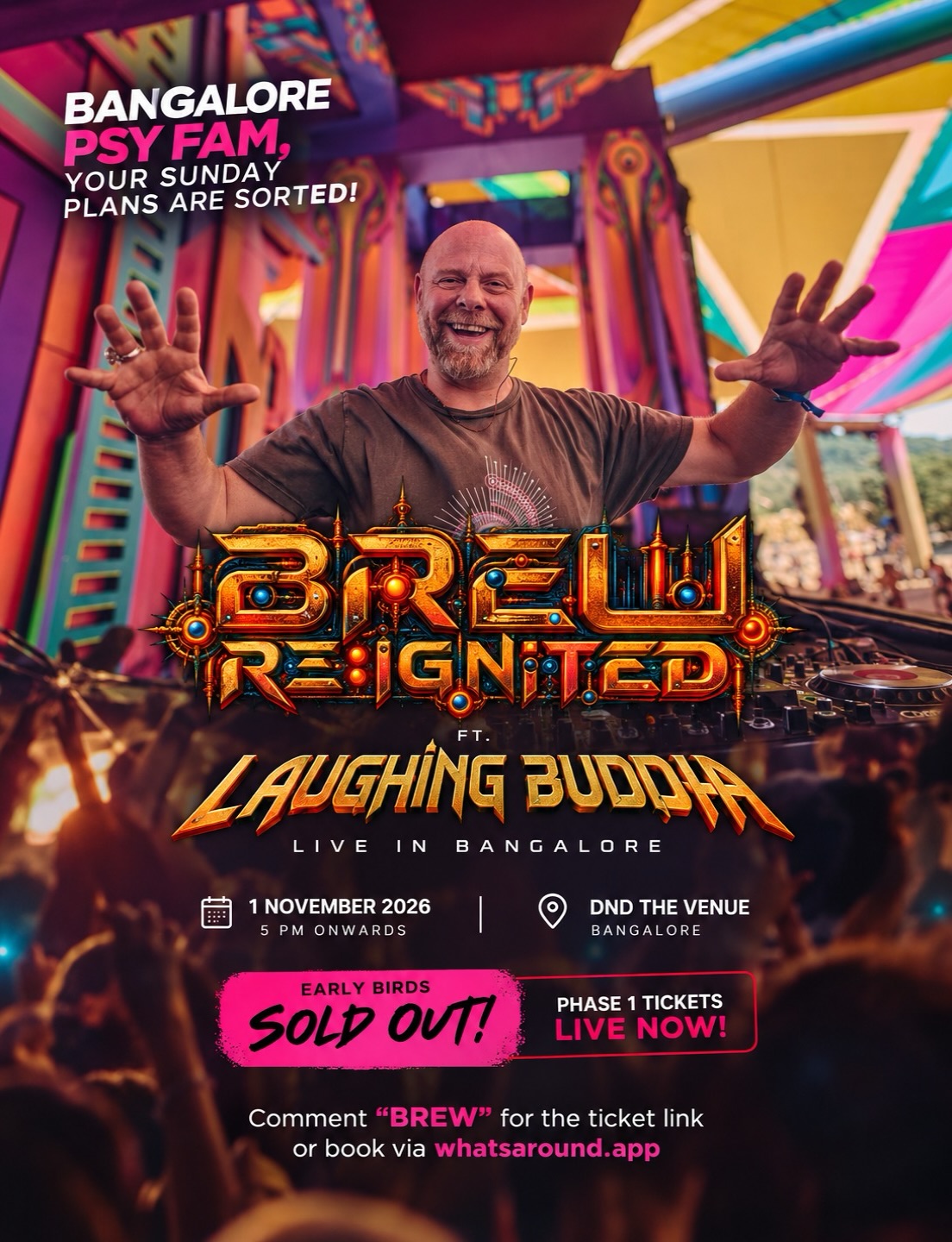 Laughing Buddha Live in Bangalore | Brew Re:Ignited
