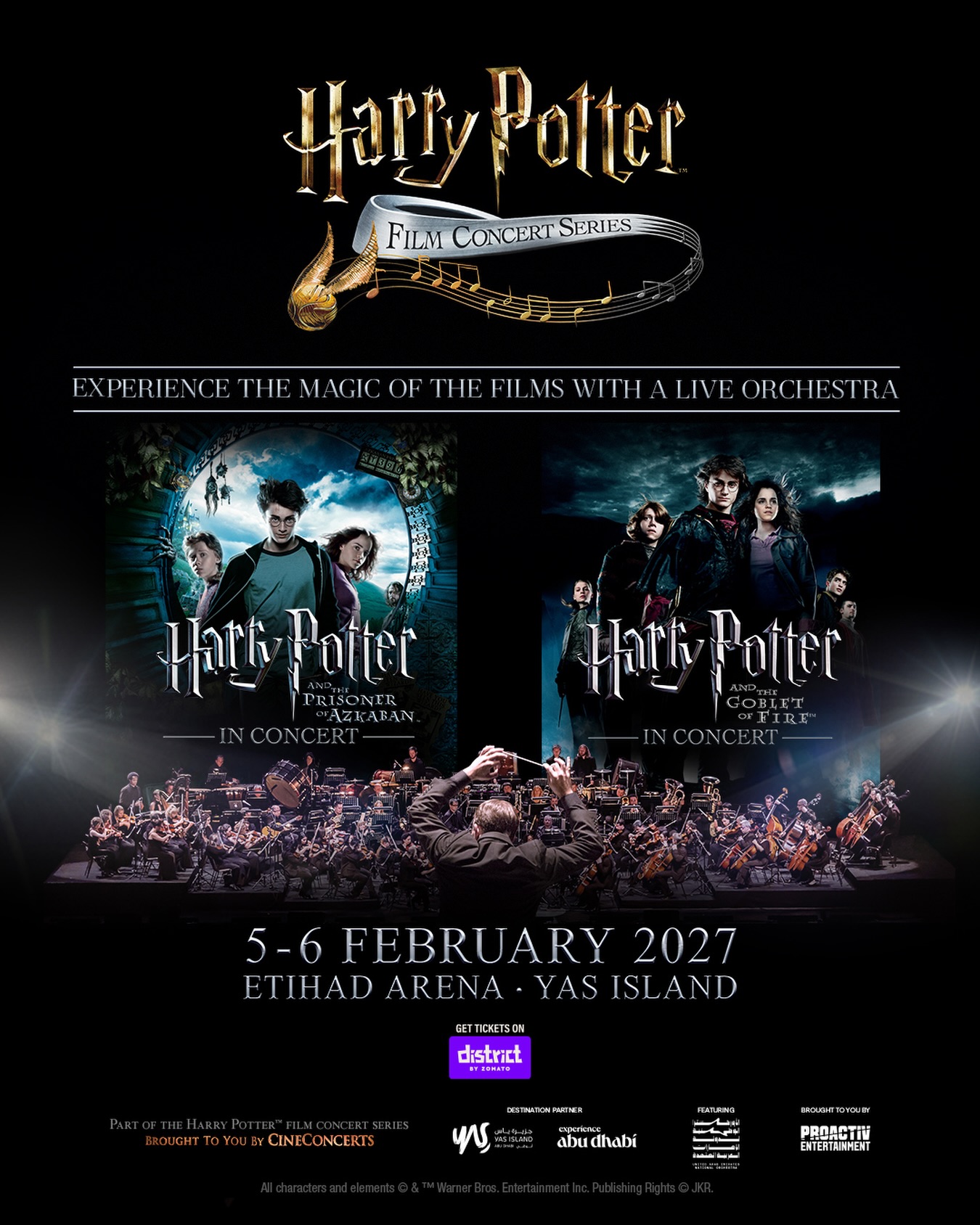 Harry Potter™ Film Concert Series | Etihad Arena, Yas Island, Abu Dhabi