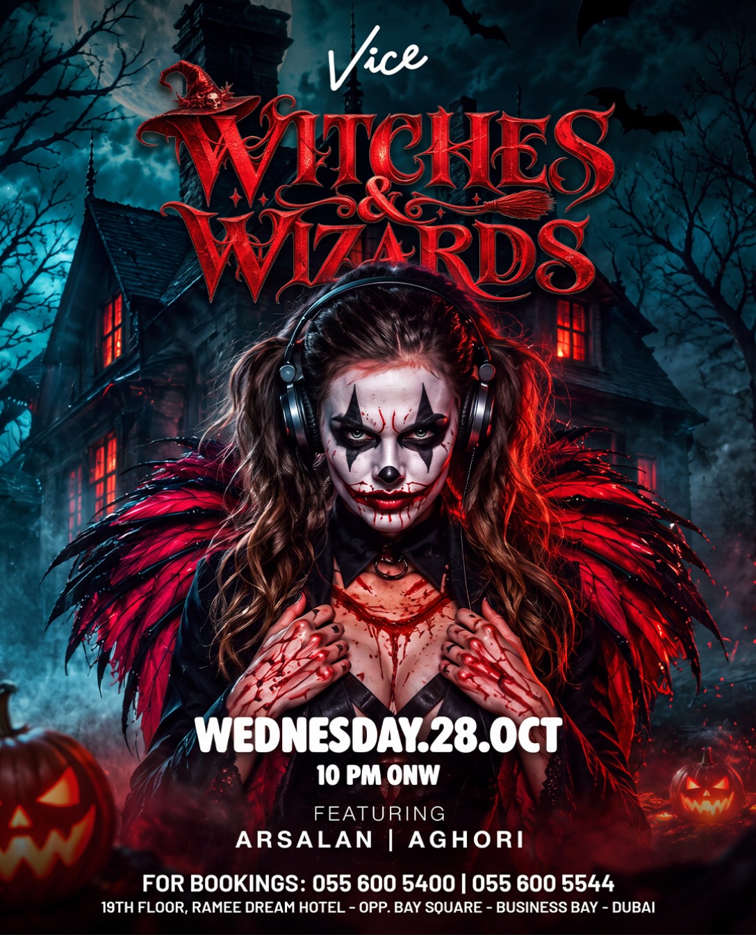 Witches & Wizards Featuring ARSALAN | VICE, Ramee Dream Hotel, Business Bay, Dubai