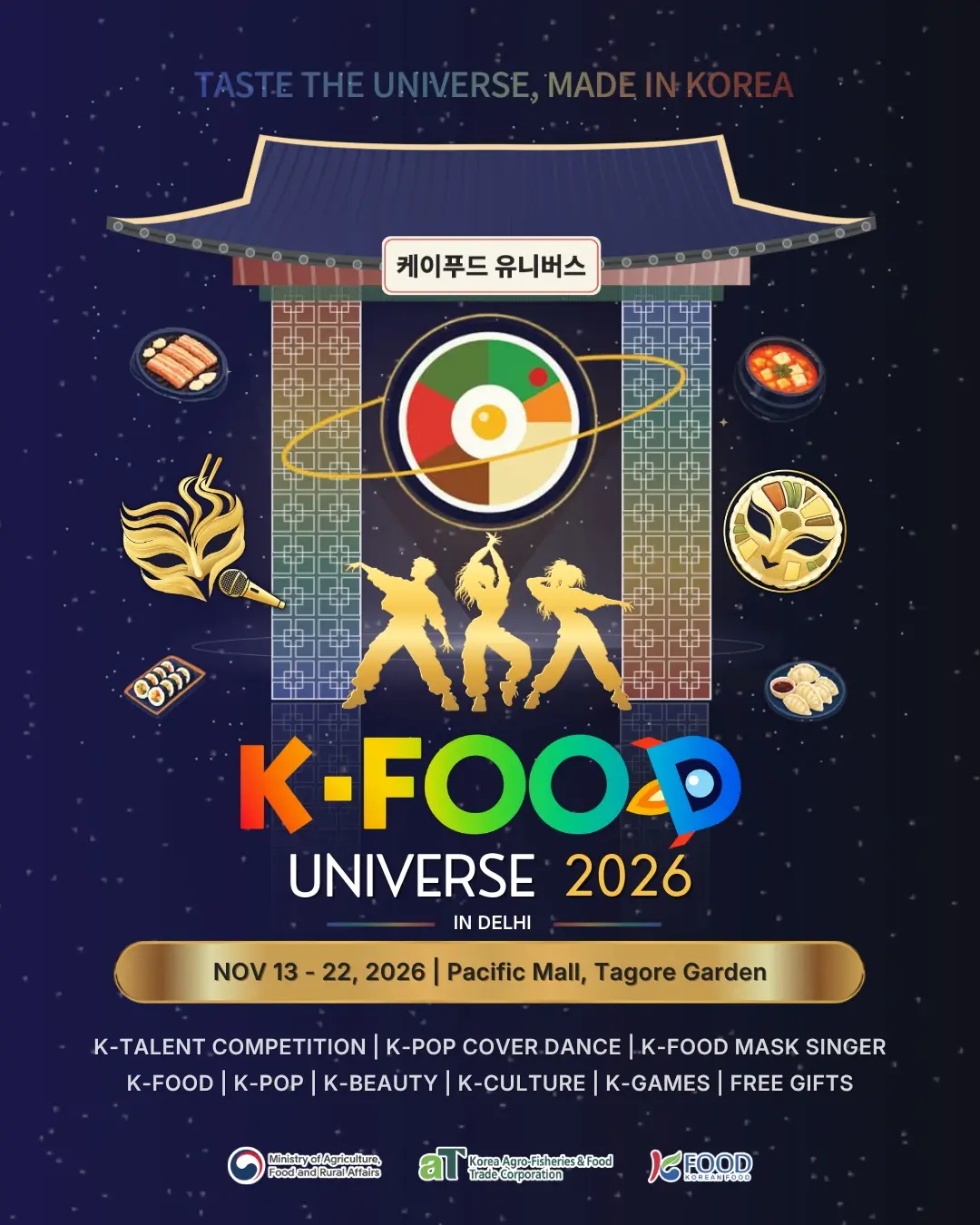 K-FOOD UNIVERSE 2026 | Pacific Mall, Tagore Garden, Delhi