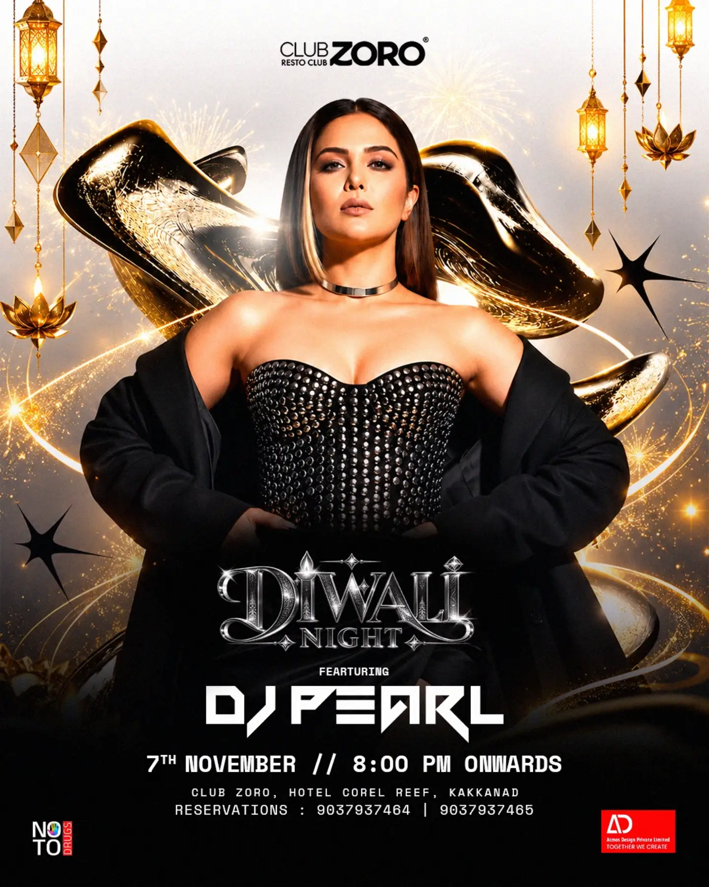 Diwali Night featuring DJ Pearl | Club Zoro, Hotel Corel Reef, Kakkanad, Kochi