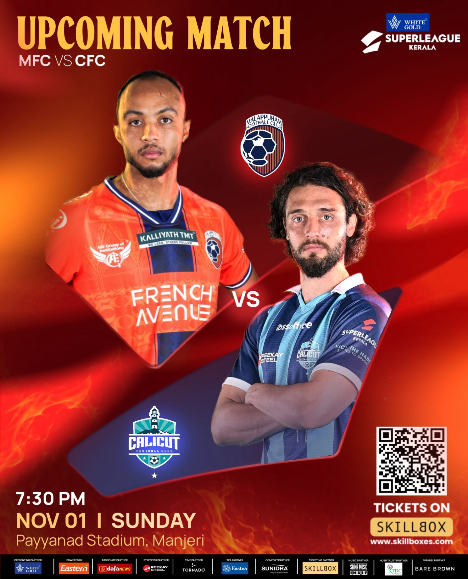 Malappuram FC Vs Calicut FC | Payyanad Stadium, Manjeri, Malappuram, Kerala