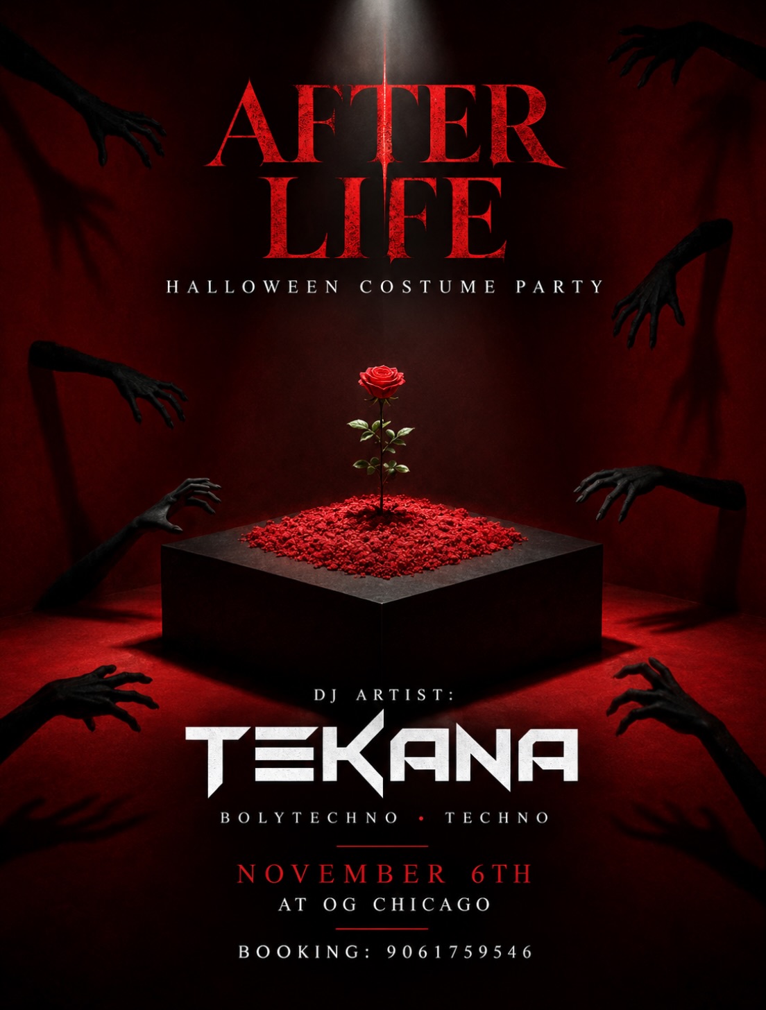 After Life Halloween Costume Party ft. TEKANA | OG Chicago