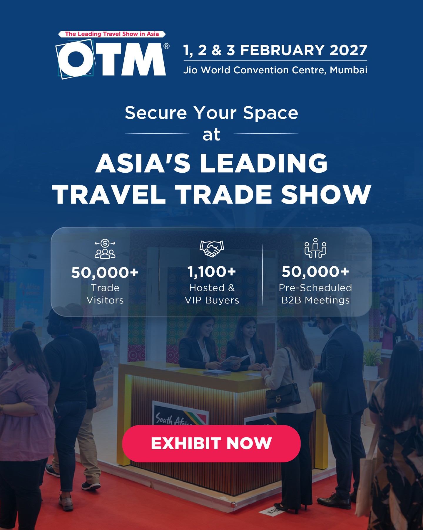 OTM 2027 | Jio World Convention Centre, Mumbai