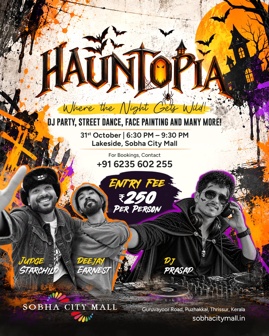 Hauntopia – Where the Night Gets Wild! | Sobha City Mall, Thrissur, Kerala