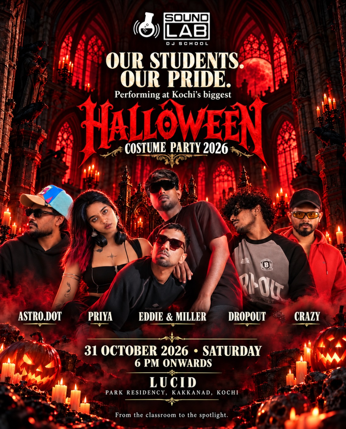 Halloween Costume Party 2026 | LUCID, Park Residency, Kakkanad, Kochi