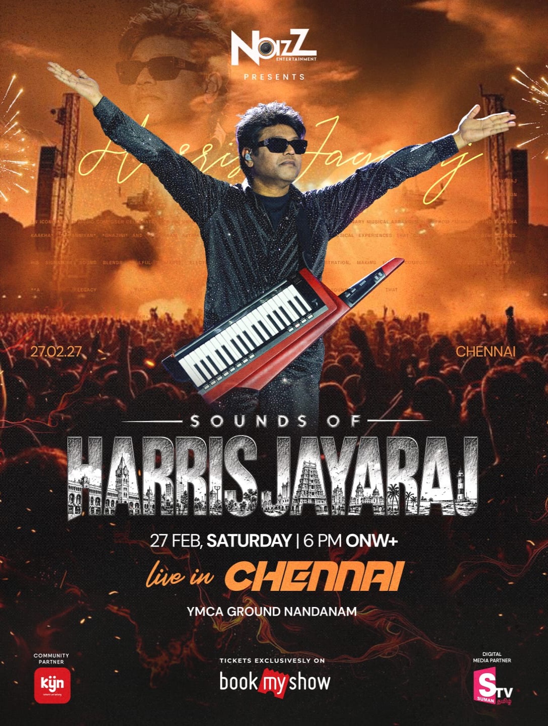 Harris Jayaraj Live in Chennai | Sounds of Harris Jayaraj