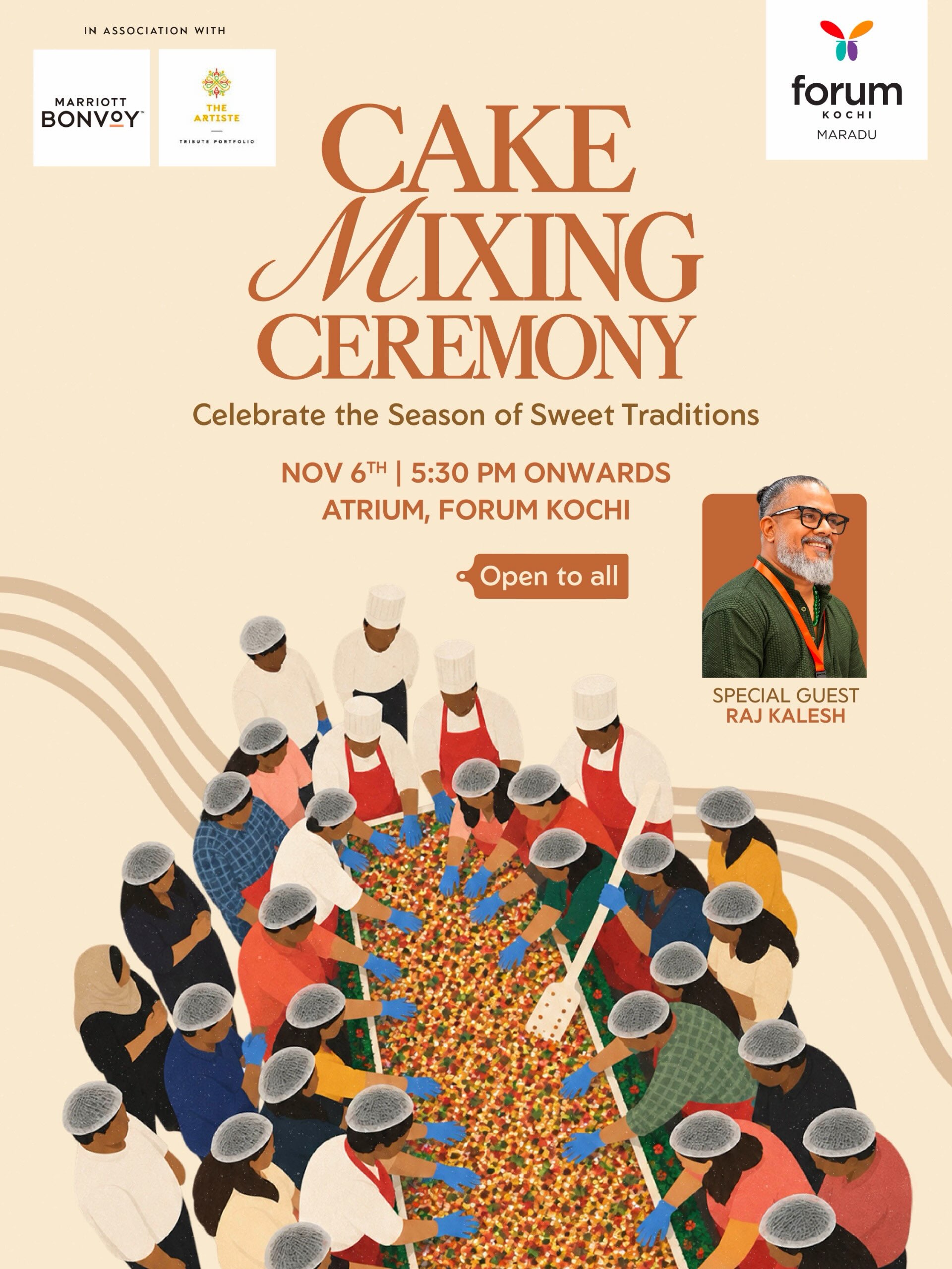 Cake Mixing Ceremony | Forum Mall, Kochi